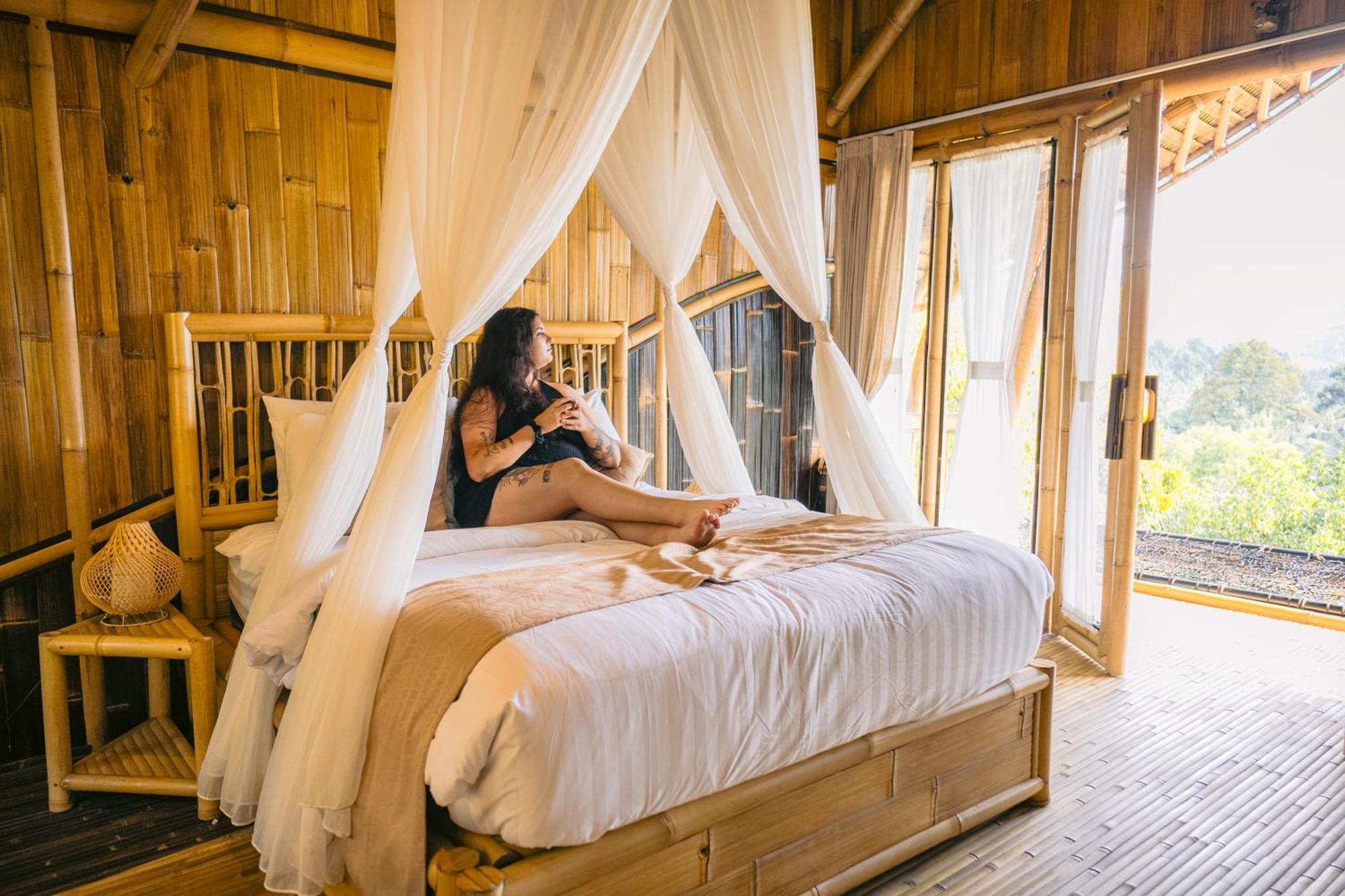 Willa Danaswari Bali Bamboo House Selat Zewnętrze zdjęcie